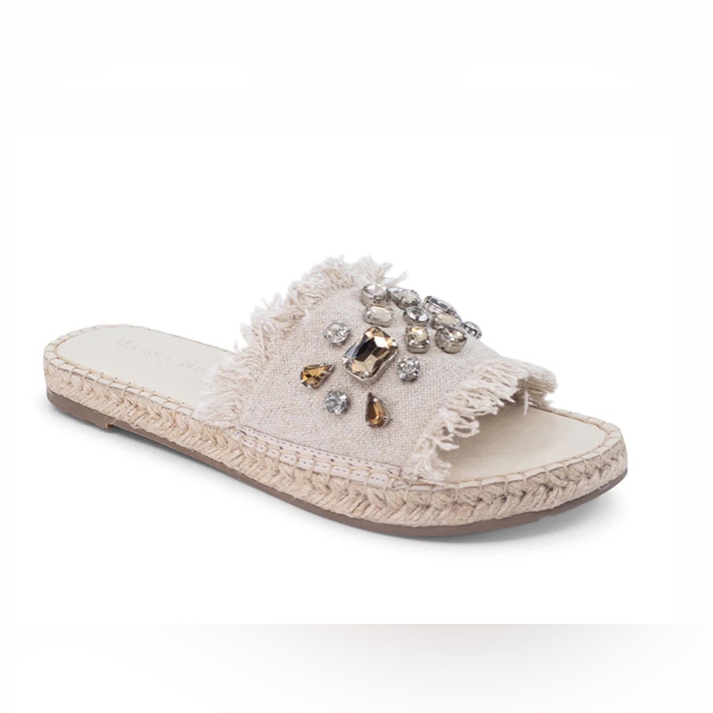 Multi stone linen slides